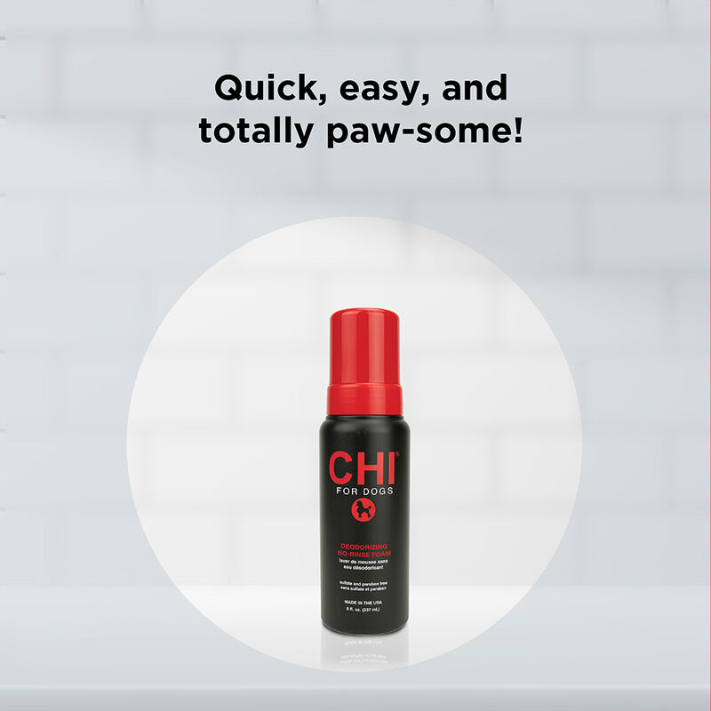 CHI For Dogs Deodorizing No Rinse Foam, , large image number null